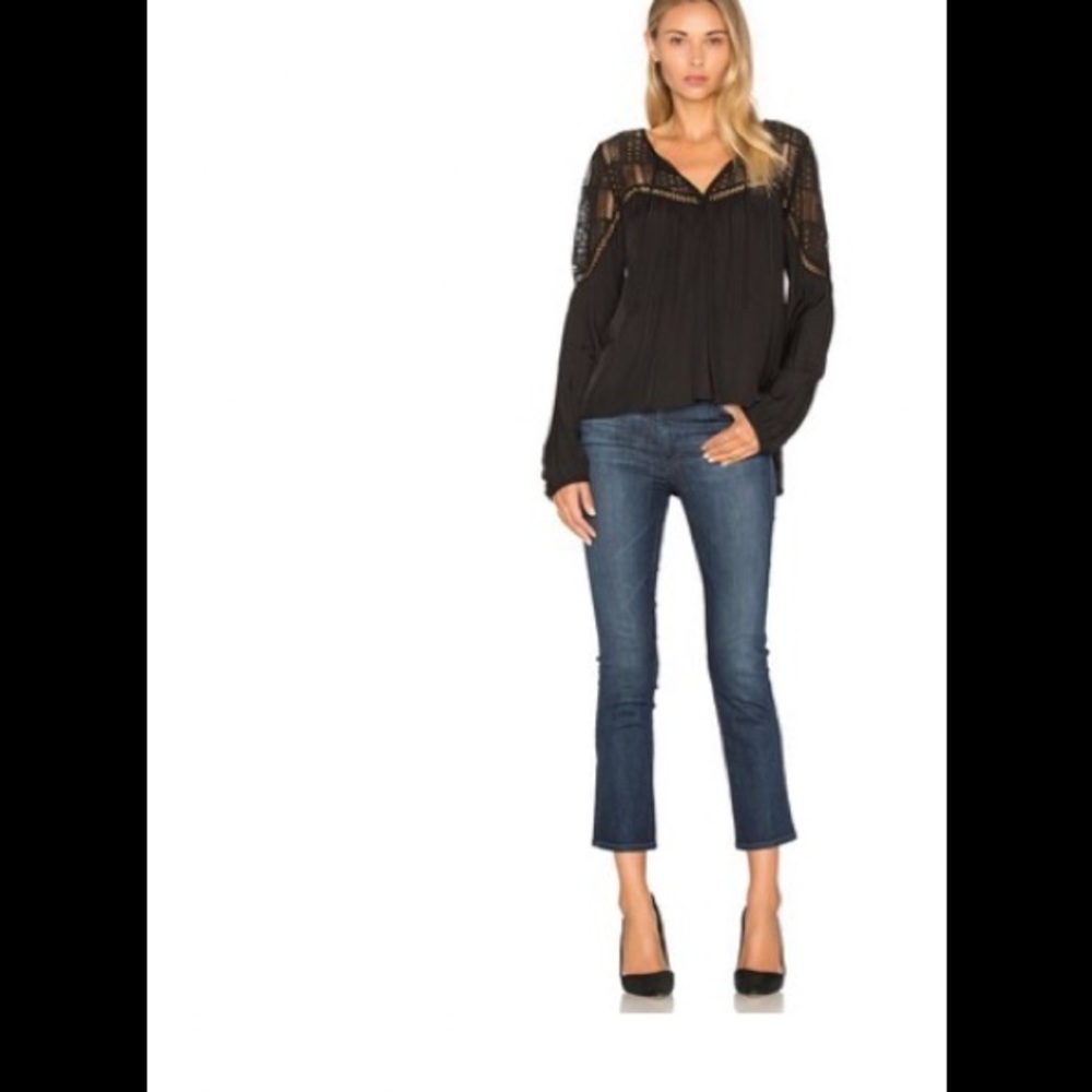 Mother jeans the Insider crop in twilight magic in size 27.